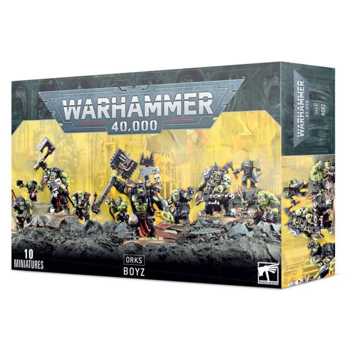 Games Workshop 50 - 57 Warhammer 40,000: Orks: Ork Boyz - Lost City Toys