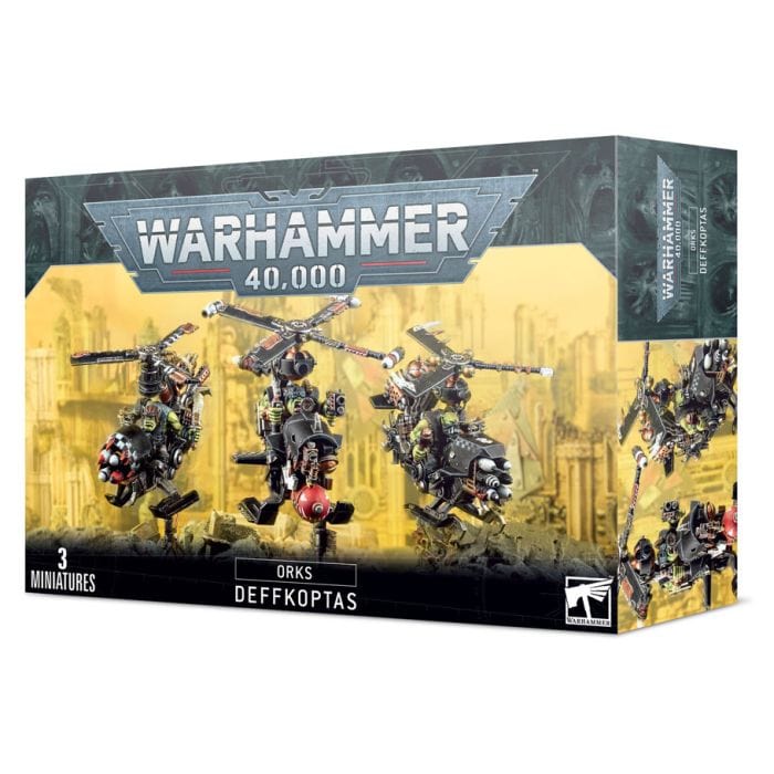 Games Workshop 50 - 58 Warhammer 40,000: Orks: Deffkoptas - Lost City Toys