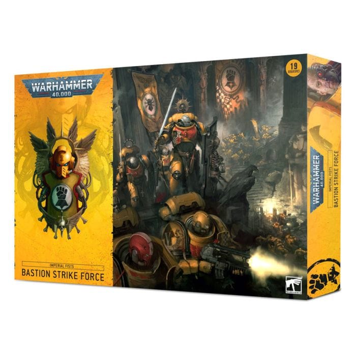 Games Workshop 55 - 29 Warhammer 40,000: Imperial Fists: Bastion Strike Force - Lost City Toys