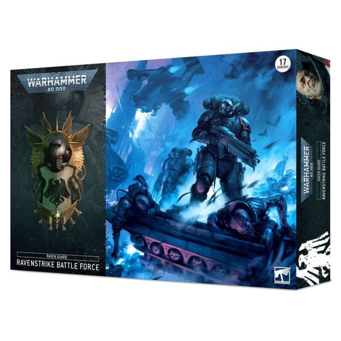 Games Workshop 55 - 31 Warhammer 40,000: Raven Guard: Ravenstrike Battle Force - Lost City Toys