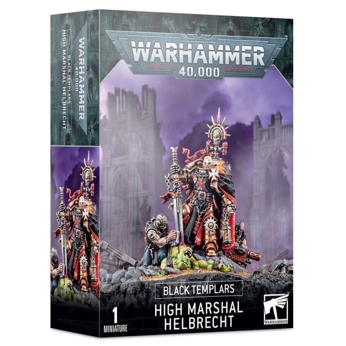 Games Workshop 55 - 41 Warhammer 40,000: Black Templars: High Marshal Helbrecht - Lost City Toys