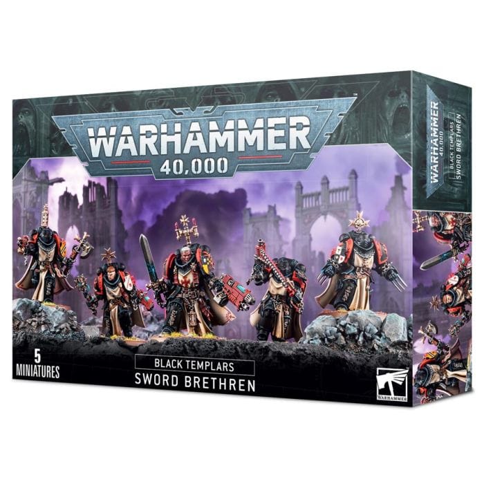 Games Workshop 55 - 43 Warhammer 40,000: Black Templars: Sword Brethren - Lost City Toys