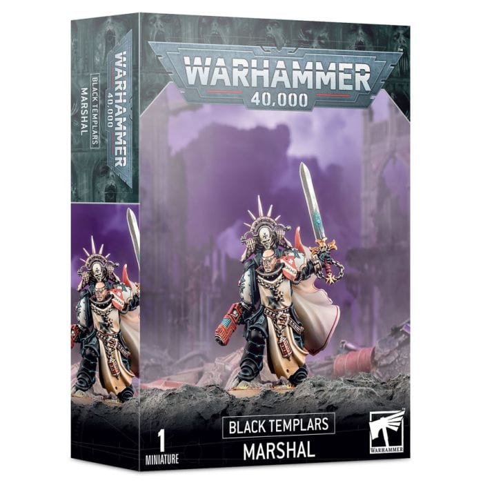 Games Workshop 55 - 48 Warhammer 40,000: Black Templars: Marshal - Lost City Toys