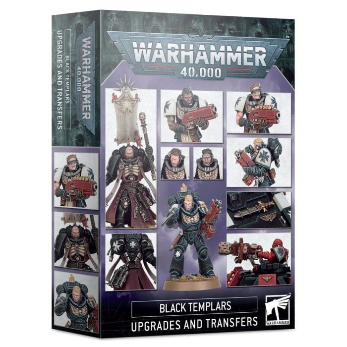 Games Workshop 55 - 49 Warhammer 40,000: Black Templars: Upgrades and Transfers - Lost City Toys