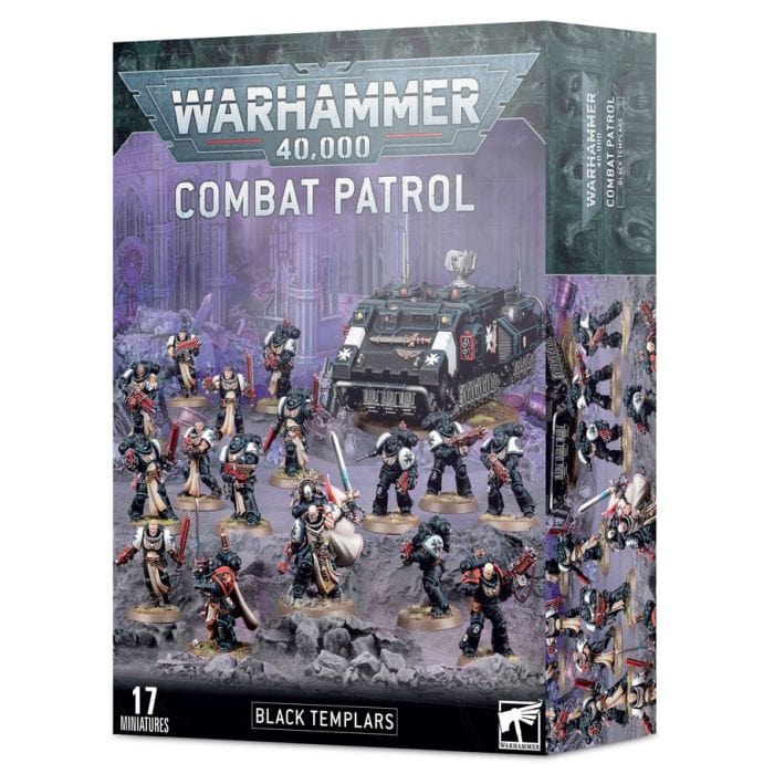 Games Workshop 55 - 50 Warhammer 40,000: Black Templars: Combat Patrol - Lost City Toys