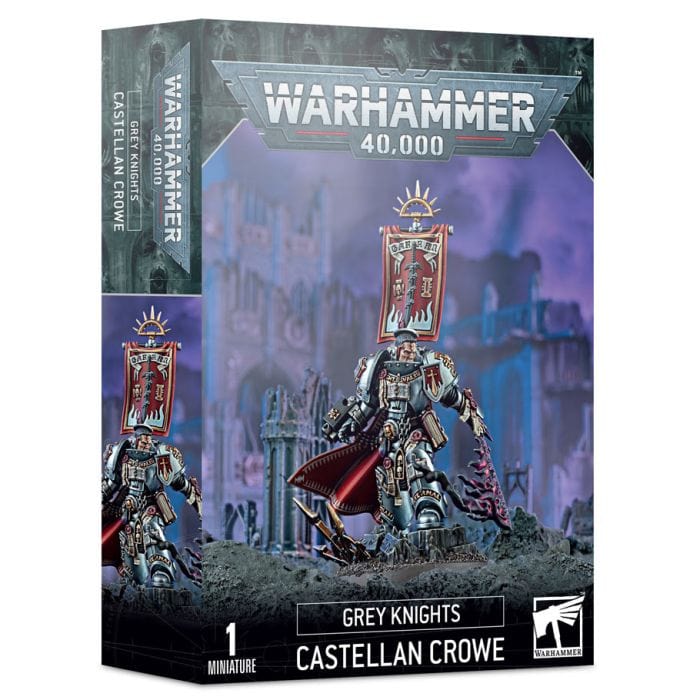 Games Workshop 57 - 12 Warhammer 40,000: Grey Knights: Castellan Crowe - Lost City Toys