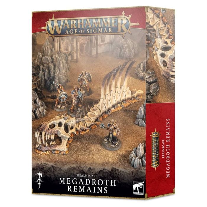 Games Workshop 64 - 52 Warhammer Age of Sigmar: Scenery: Megadroth Remains - Lost City Toys
