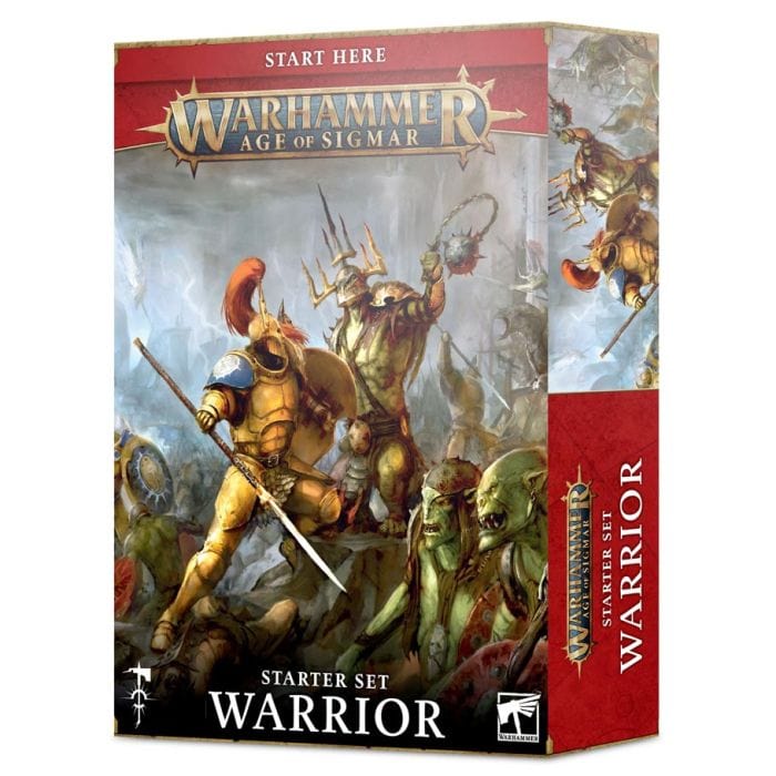 Games Workshop 80 - 15 Warhammer Age of Sigmar: Warrior Starter Set - Lost City Toys