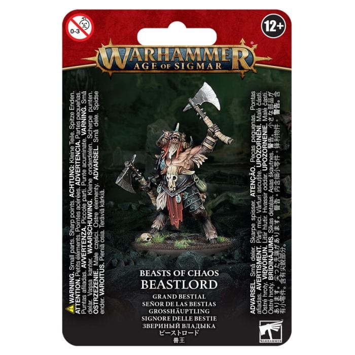 Games Workshop 81 - 17 Warhammer Age of Sigmar: Beasts of Chaos: Beastlord - Lost City Toys