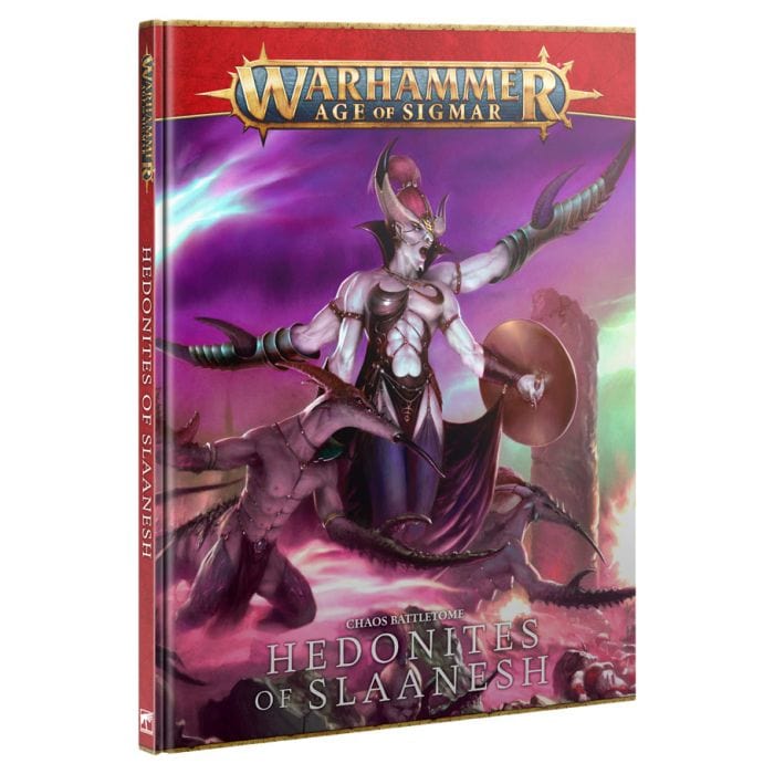 Games Workshop 83 - 72 Warhammer Age of Sigmar: Hedonites of Slaanesh: Battletome - Lost City Toys