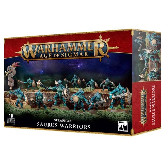 Games Workshop 88 - 06 Warhammer Age of Sigmar: Seraphon: Saurus Warriors - Lost City Toys