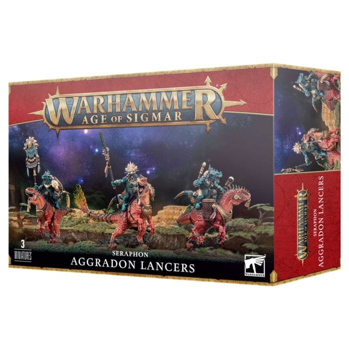 Games Workshop 88 - 18 Warhammer Age of Sigmar: Seraphon: Aggradon Lancers - Lost City Toys