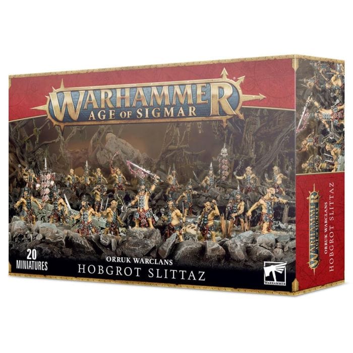 Games Workshop 89 - 74 Warhammer Age of Sigmar: Orruk Warclans: Hobgrot Slittaz - Lost City Toys