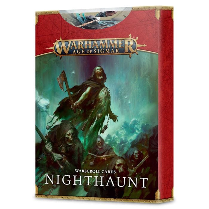 Games Workshop 91 - 15 Warhammer Age of Sigmar: Nighthaunt: Warscroll Cards - Lost City Toys