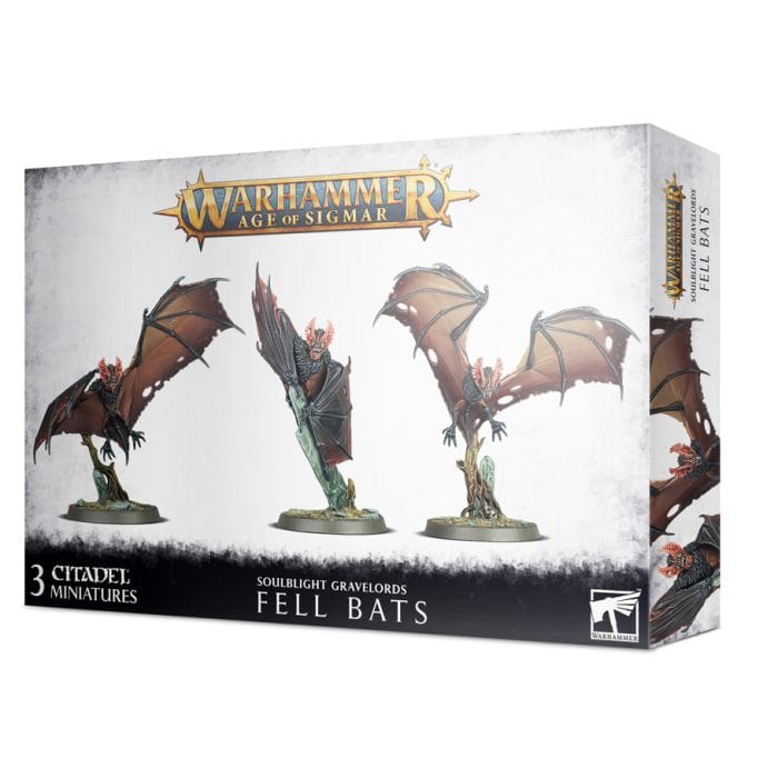 Games Workshop 91 - 59 Warhammer Age of Sigmar: Soulblight Gravelords: Fell Bats - Lost City Toys