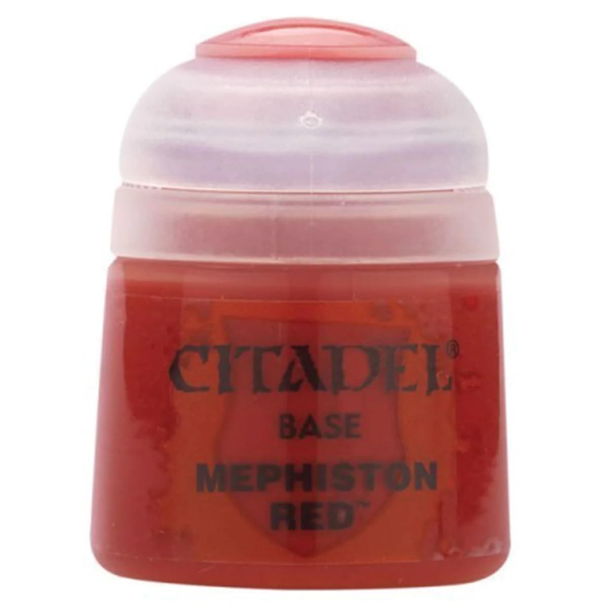 Games Workshop Citadel Paint: Base - Mephiston Red - Lost City Toys