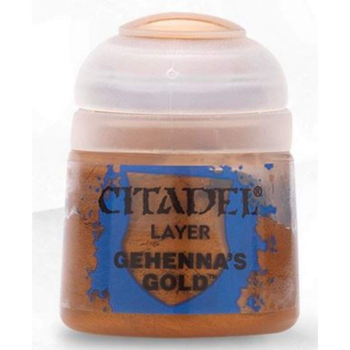 Games Workshop Citadel Paint: Layer - Gehennas Gold - Lost City Toys