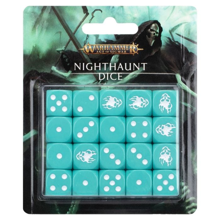 Games Workshop Dice and Dice Bags Games Workshop 66-76 Warhammer Age of Sigmar: Nighthaunt: Dice