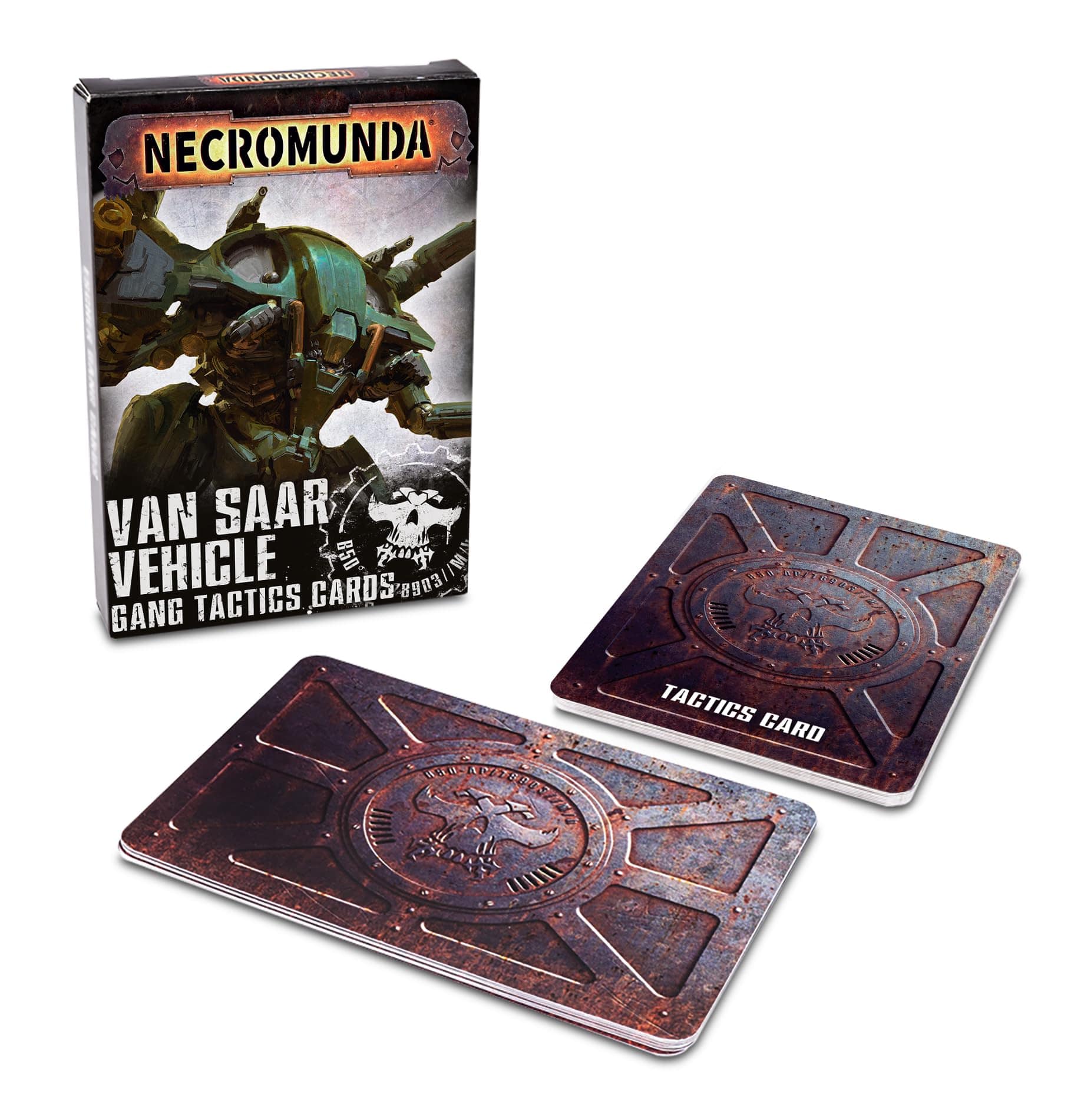 Games Workshop Necromunda: Van Saar Vehicle Cards - Lost City Toys