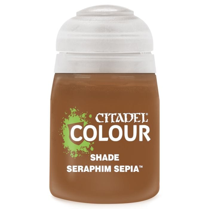 Games Workshop Paints and Brushes Games Workshop 24-23 Shade: Seraphim Sepia 18ml