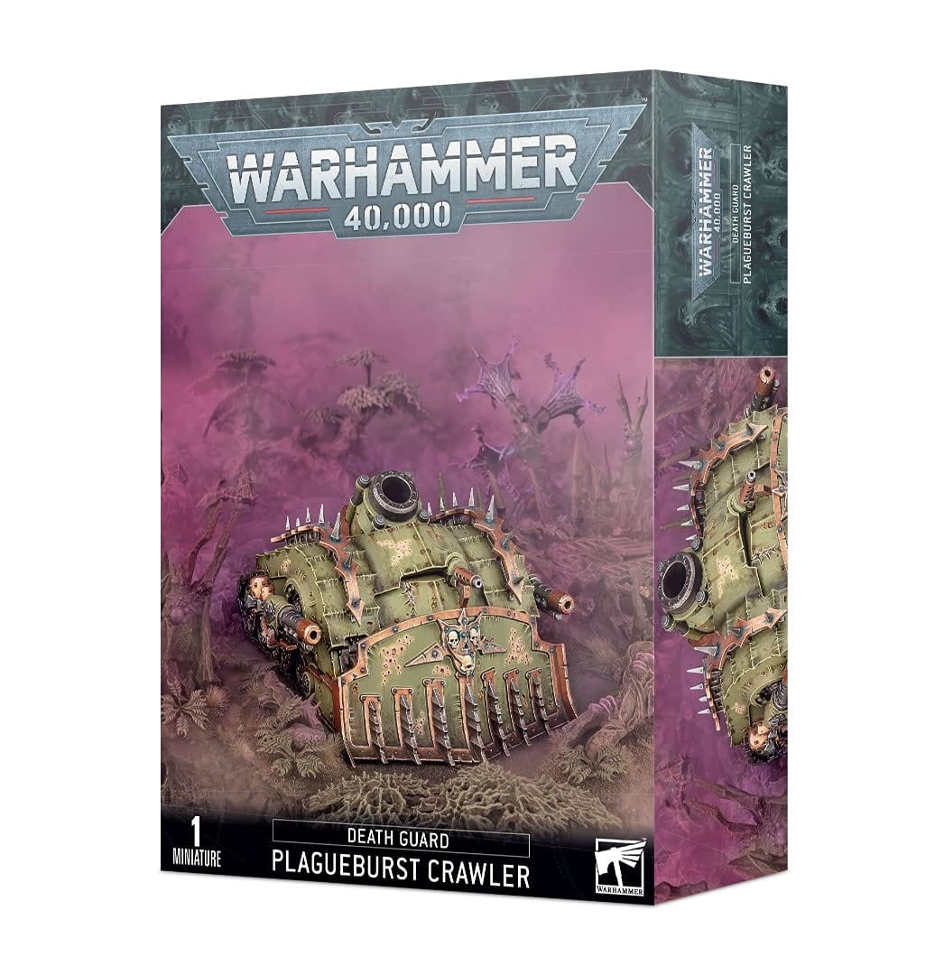 Games Workshop Warhammer 40K: Chaos Space Marine Death Guard Plagueburst Crawler - Lost City Toys