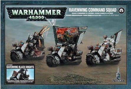 Games Workshop Warhammer 40K: Space Marine Dark Angels Ravenwing Command Squad - Lost City Toys