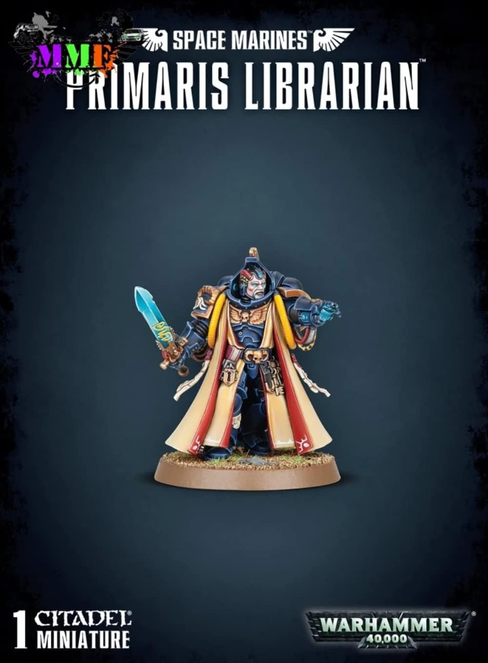 Games Workshop Warhammer 40K: Space Marine Primaris Librarian - Lost City Toys