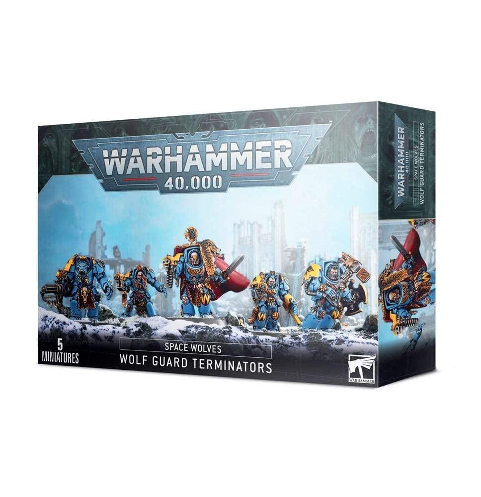 Games Workshop Warhammer 40K: Space Marine Space Wolves Wolf Guard Terminator - Lost City Toys