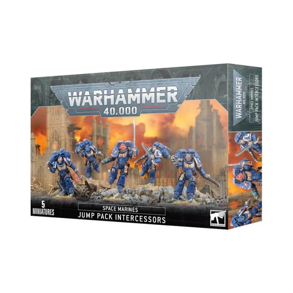 Games Workshop Warhammer 40K: Space Marines - Jump Pack Intercessors - Lost City Toys