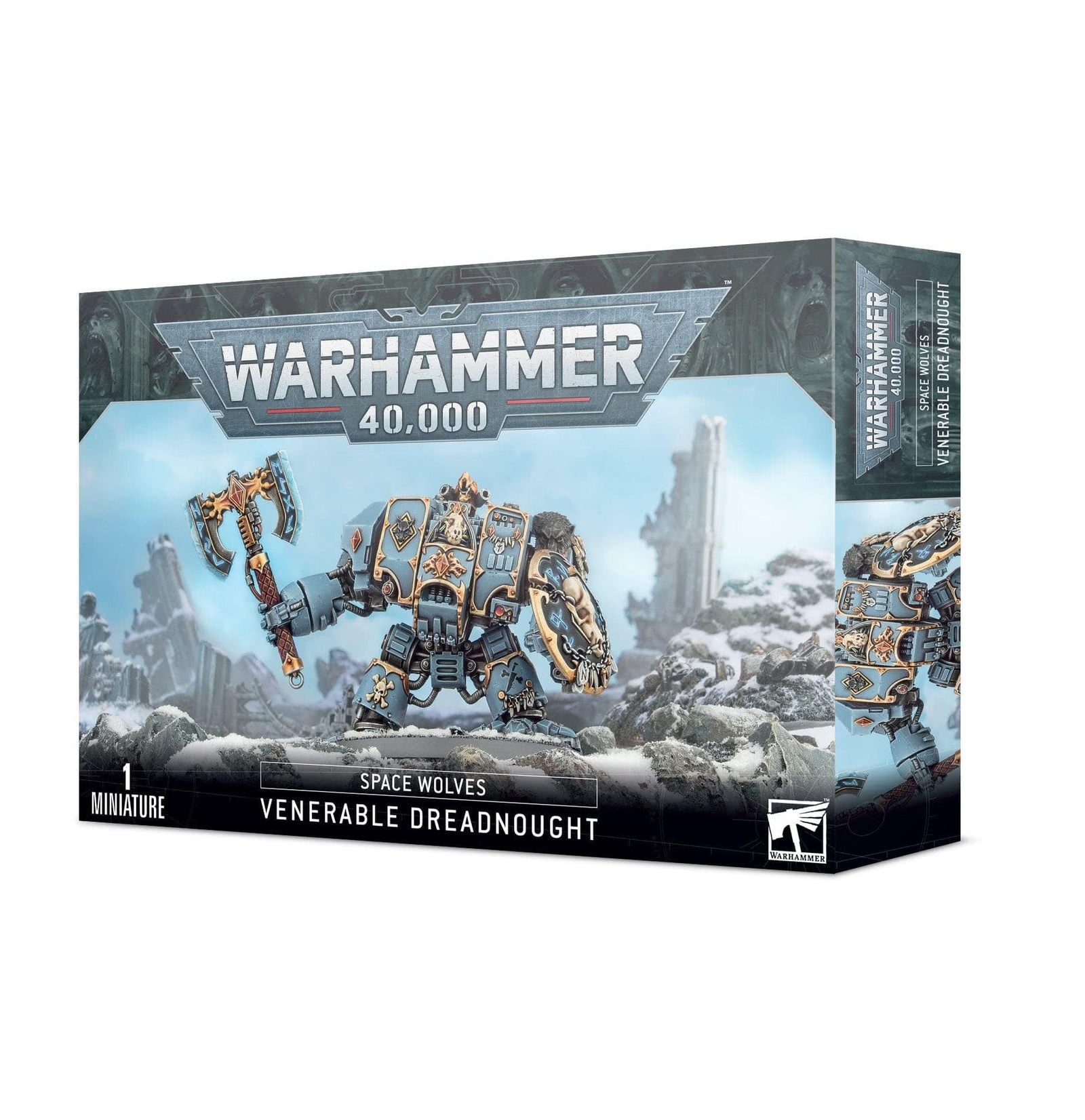 Games Workshop Warhammer 40K: Space Marines Space Wolves Venerable Dreadnought - Lost City Toys