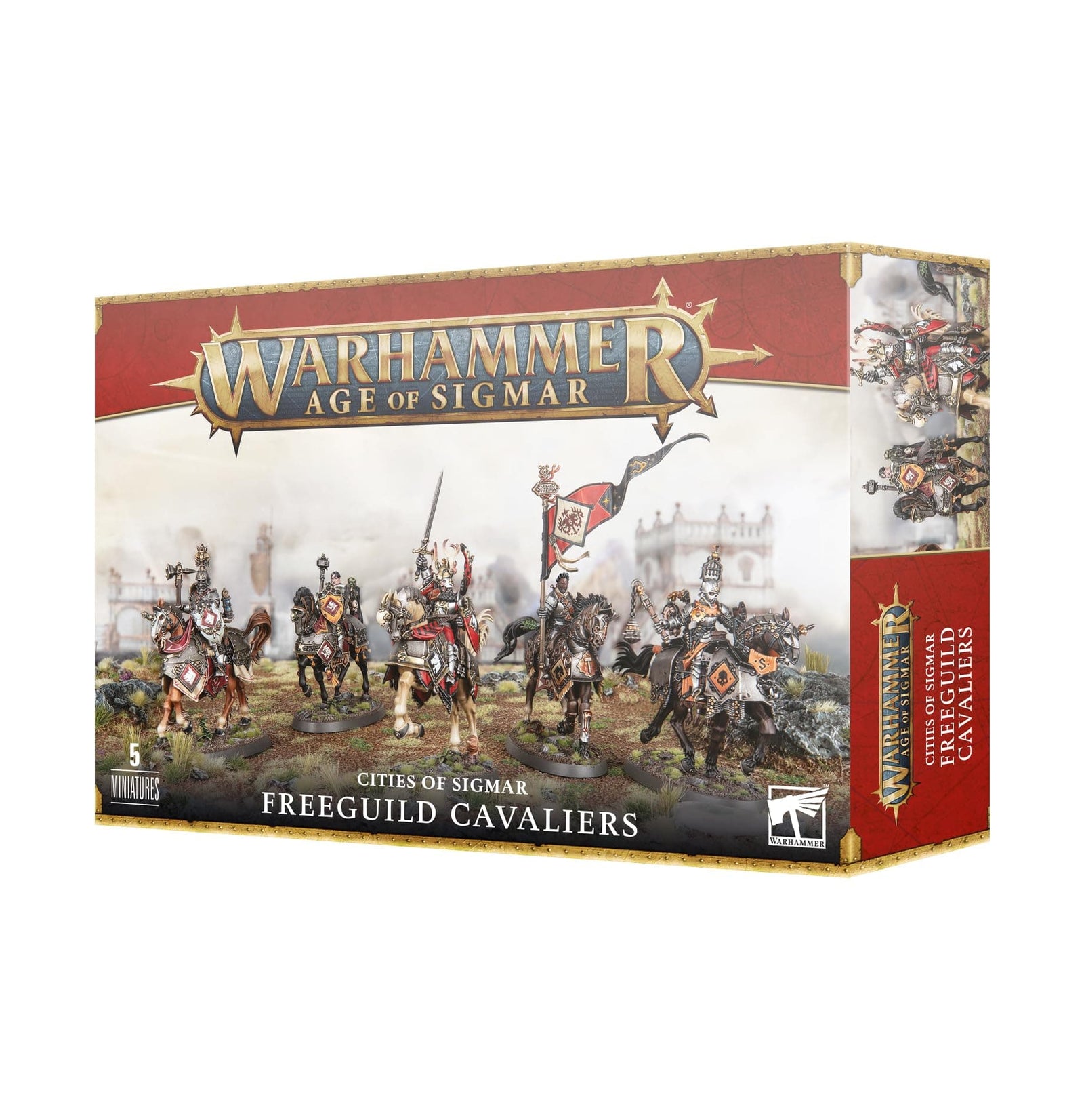 Games Workshop Warhammer Age of Sigmar: Cities of Sigmar - Freeguild Cavaliers - Lost City Toys