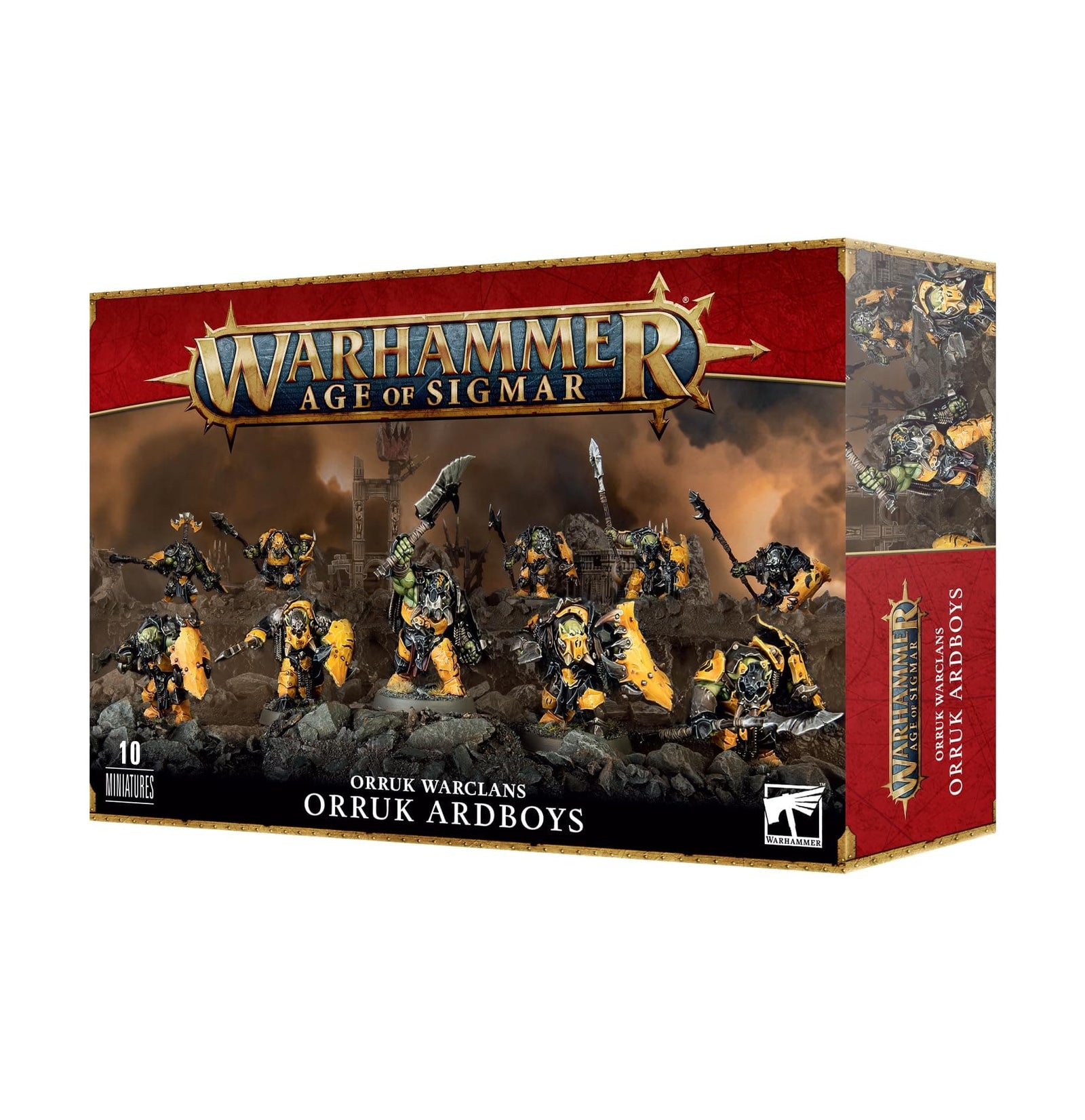 Games Workshop Warhammer Age of Sigmar: Orruk Warclans - Orruk Ardboyz - Lost City Toys