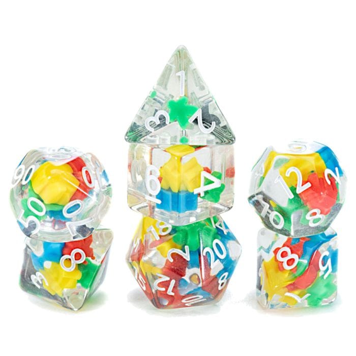 Gate Keeper Games 7 - Set Cube Inclusion: Meeple Dice - Lost City Toys