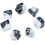 Gate Keeper Games Accessories Gate Keeper Games Mighty Tiny Dice : Yin Yang (7 Polyhedral Dice Set)