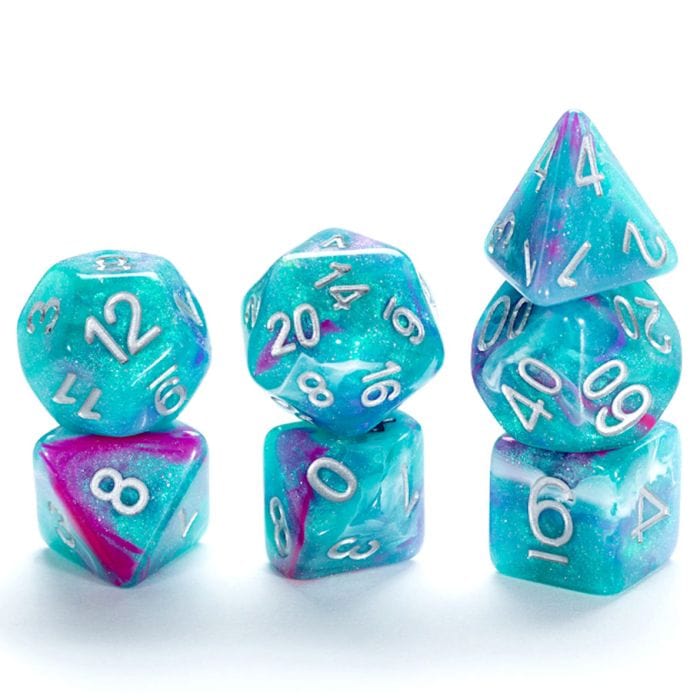 Gate Keeper Games Dice and Dice Bags Gate Keeper Games 7-Set Cube Aether: Swirlpool