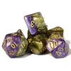 Gate Keeper Games Dice and Dice Bags Gate Keeper Games 7-Set Cube Halfsies: Queen's Dice