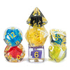 Gate Keeper Games Dice and Dice Bags Gate Keeper Games 7-Set Cube Inclusion: Block Head