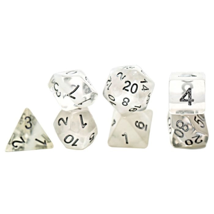 Gate Keeper Games Dice and Dice Bags Gate Keeper Games 7-Set Cube Neutron: Ice