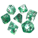 Gate Keeper Games Dice and Dice Bags Gate Keeper Games 7-Set Cube Neutron: Mint
