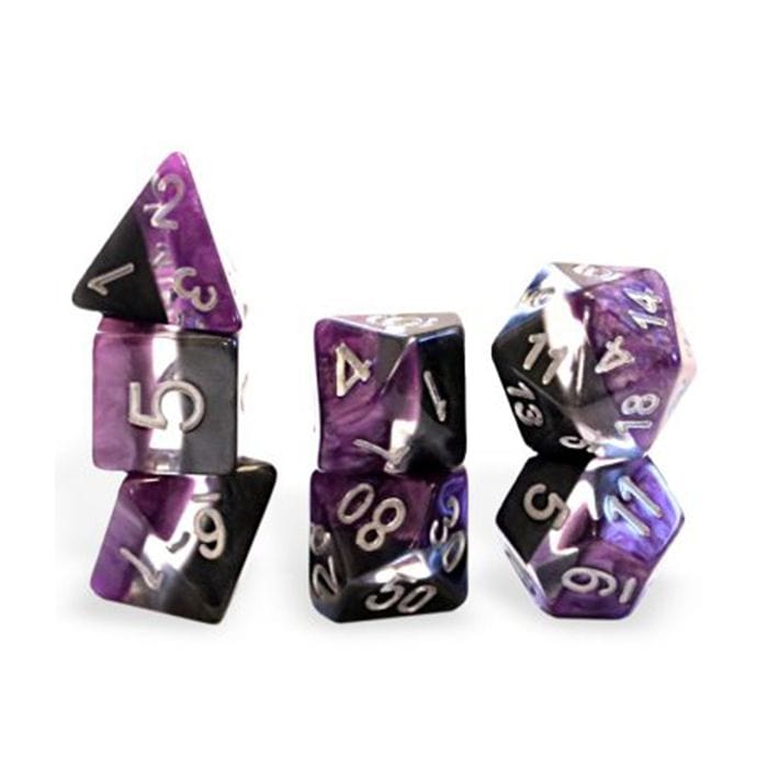 Gate Keeper Games Dice and Dice Bags Gate Keeper Games 7-Set Cube Supernova: Panther