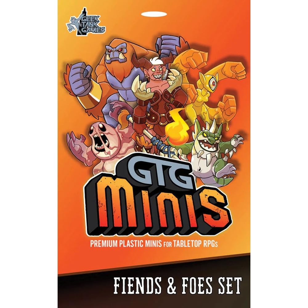 Geek Tanks Games Miniatures Games Geek Tanks Games GTG Minis: Fiends & Foes Set