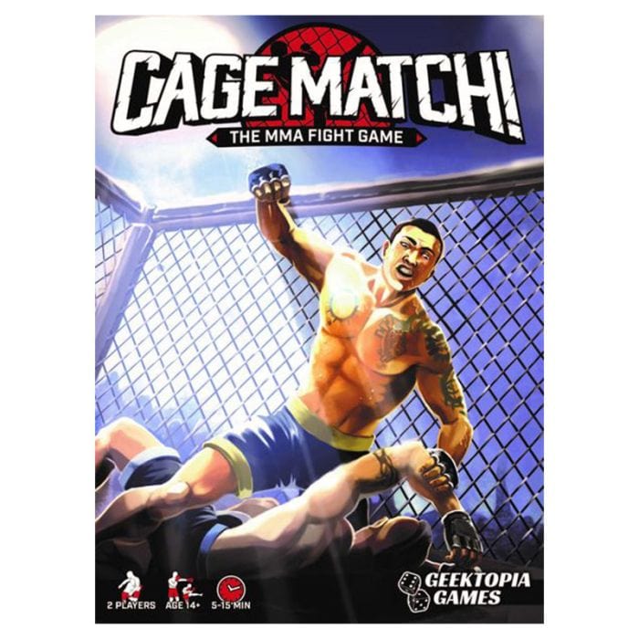 Geektopia Games Cage Match!: The MMA Fight Game - Lost City Toys
