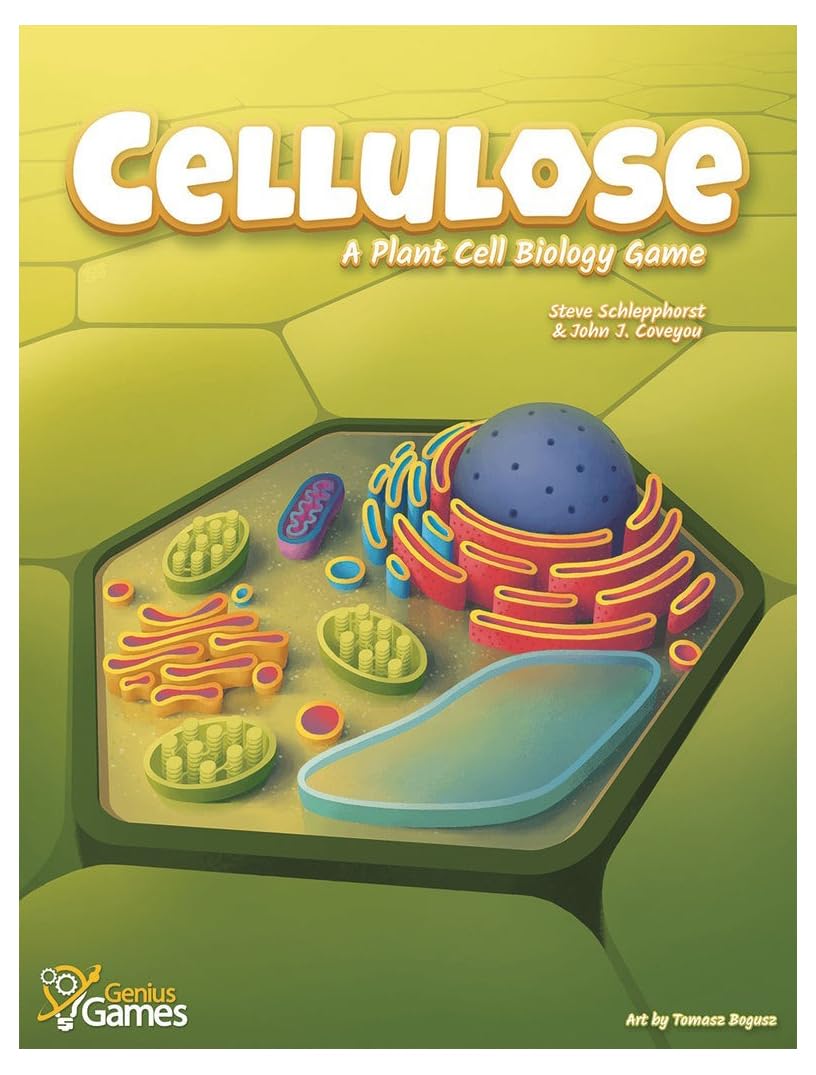 Genius Games Cellulose: A Plant Cell Biology Game - Lost City Toys