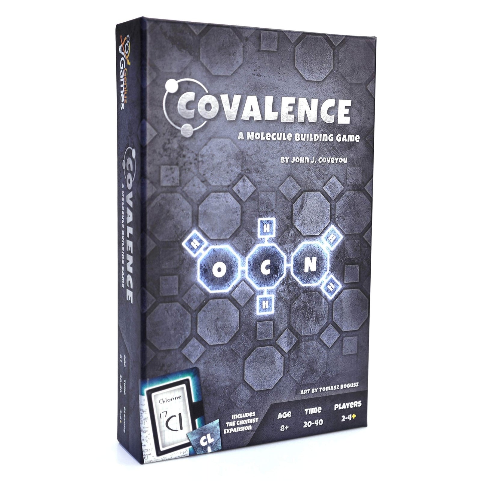 Genius Games Covalence: A Molecule Building Game - Lost City Toys