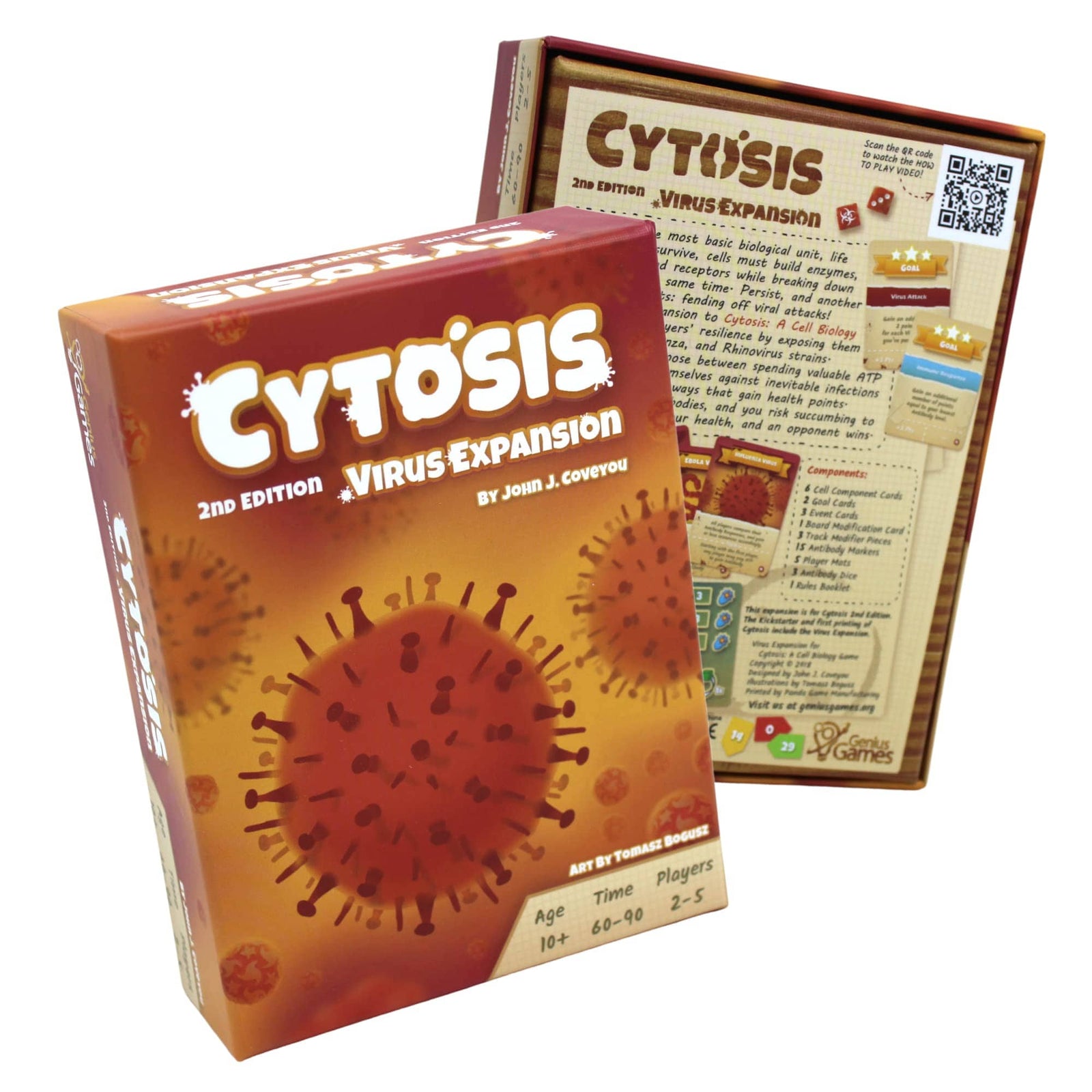 Genius Games Cytosis: Virus Expansion - Lost City Toys