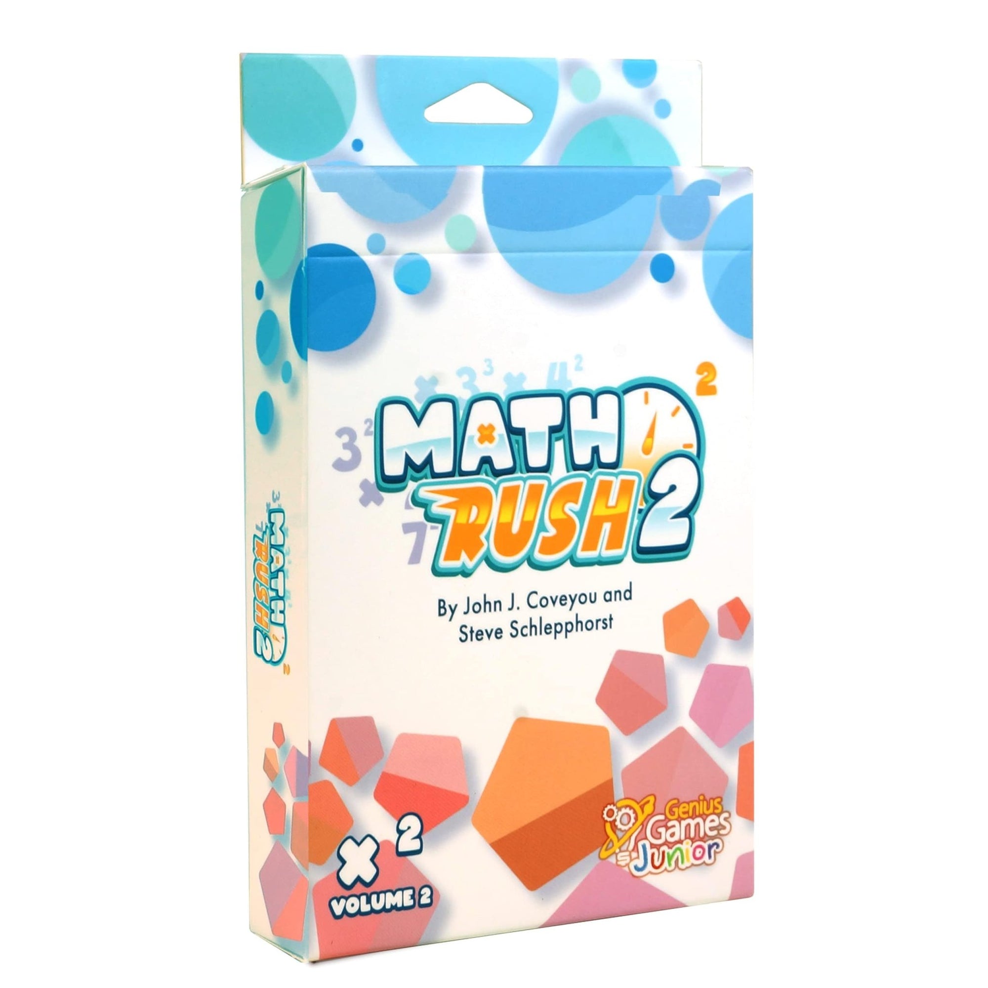 Genius Games Math Rush: 2 - Multiplication & Exponents - Lost City Toys