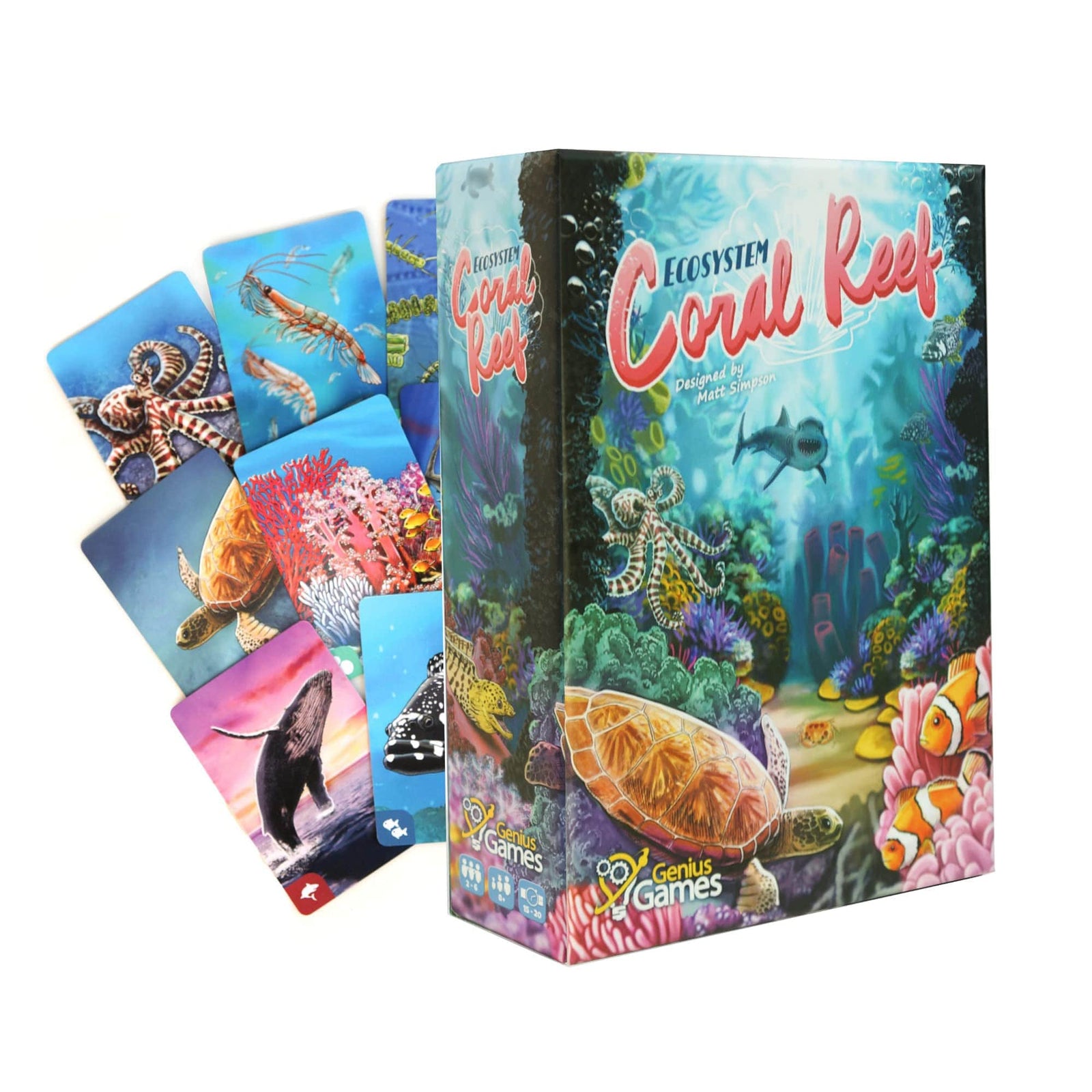 Genius Games Non-Collectible Card Genius Games Ecosystem Coral Reef