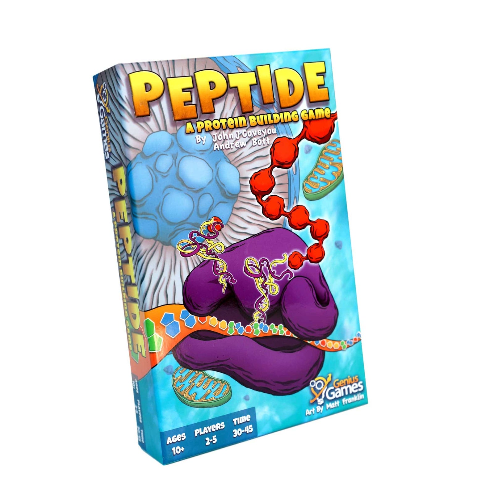 Genius Games Peptide: A Protein Building Game - Lost City Toys