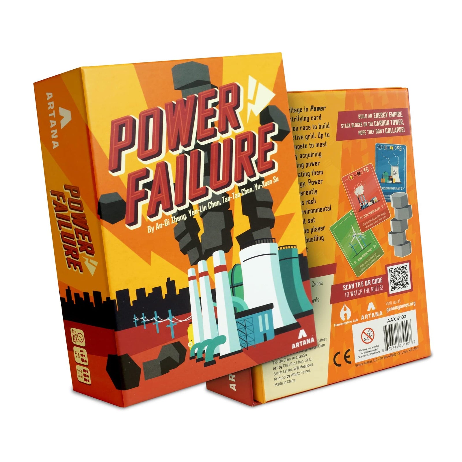 Genius Games Power Failure - Lost City Toys