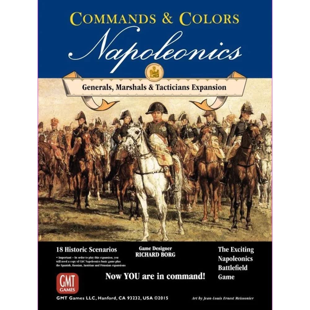 Gmt Games Board Games Commands and Colors: Napoleonics Expansion #5 - Generals, Marshals, Tacticians